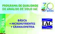 Selo Programa de Qualidade de An�lise de Solos IAC